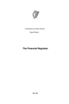 Special Report 57 The Financial Regulator thumbnail