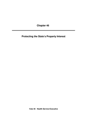 2010 Annual Report, Chapter 46 Protecting the State’s Property Interest thumbnail
