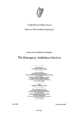 Special Report 20 The Emergency Ambulance Services thumbnail