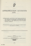 Appropriation Accounts 1978 thumbnail
