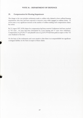 1996 Annual Report, Chapter 11 Department of Defence thumbnail
