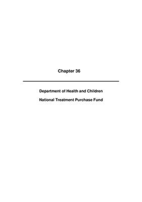 2009 Annual Report, Chapter 36 Department of Health and Children NTPF thumbnail
