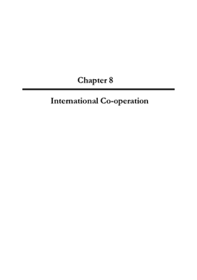 2005 Annual Report, Chapter 08 International Co operation thumbnail