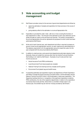 2018 Annual Report, Chapter 3 Vote accounting and budget management thumbnail