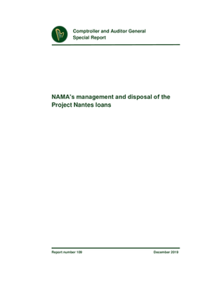 Special Report 109 NAMA's management and disposal of the Project Nantes loans thumbnail