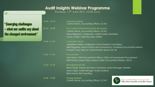 Webinar-Programme