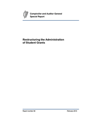 Special Report 88 Restructuring the Administration of Student Grants thumbnail