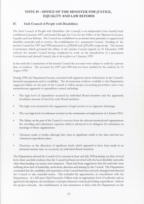 1998 Annual Report, Chapter 05 Office of the Minister for Justice, Equality and Law Reform thumbnail