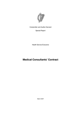 Special Report 55 Medical Consultants' Contract thumbnail