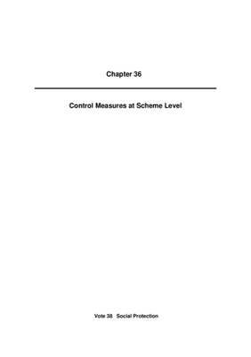 2010 Annual Report, Chapter 36 Control Measures at Scheme Level thumbnail