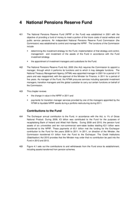 2011 Annual Report, Chapter 4: National Pensions Reserve Fund thumbnail
