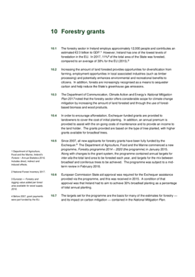 2018 Annual Report, Chapter 10 Forestry grants thumbnail