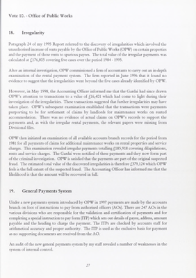 1997 Annual Report, Chapter 04 Office of Public Works thumbnail