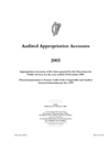 Appropriation Accounts 2005 thumbnail