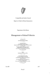 Special Report 18 Management of Inland Fisheries thumbnail