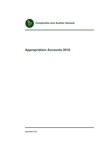 Appropriation Accounts 2016 thumbnail