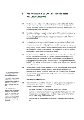 8. Performance of certain residential retrofit schemes thumbnail