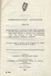 Appropriation Accounts 1963 64 thumbnail